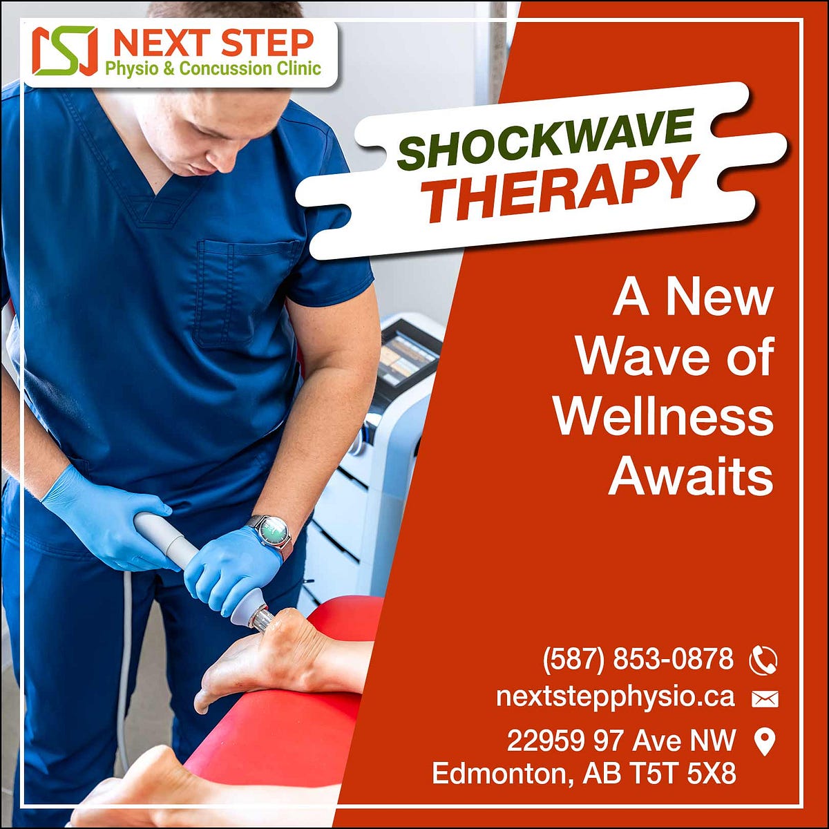 Shockwave Therapy Edmonton Next Step Physiotherapy Edmonton By Nextstepphysiotherapy Dec 5502