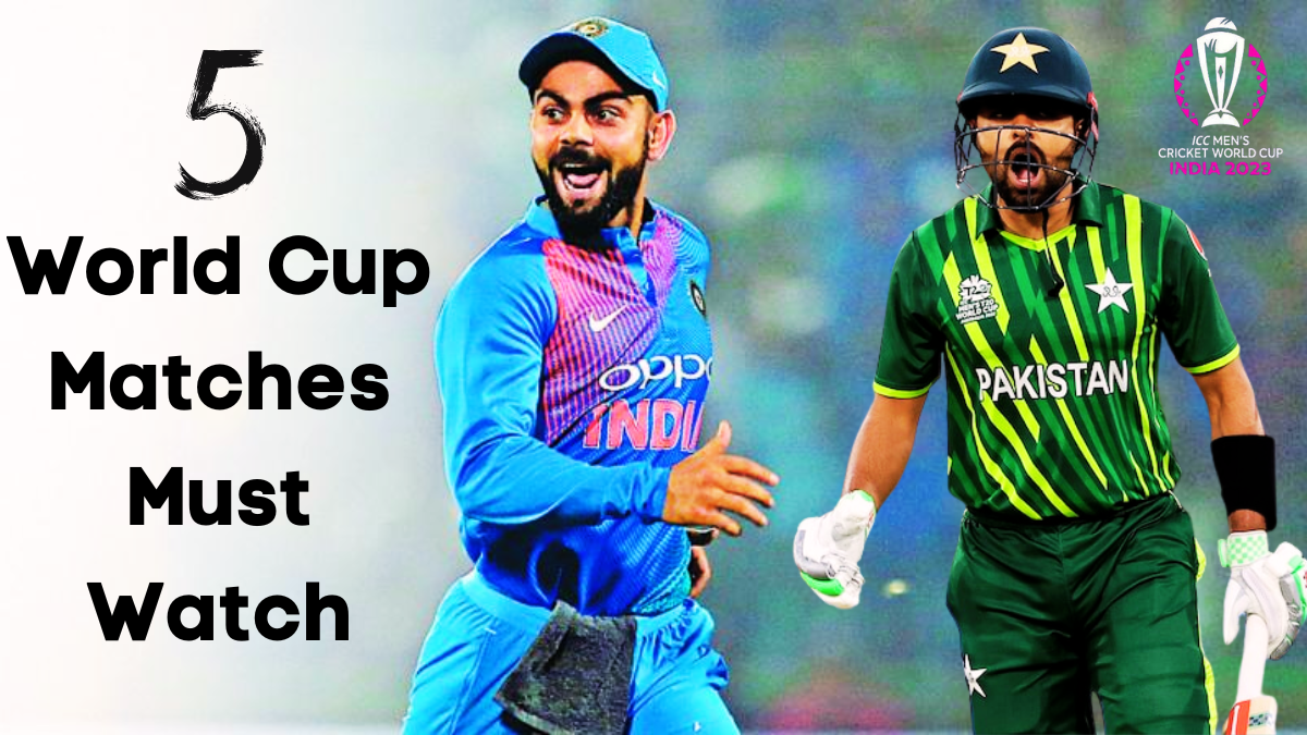 ICC Has Announced 5 World Cup Matches Must Watch by Cricket Seeker Medium
