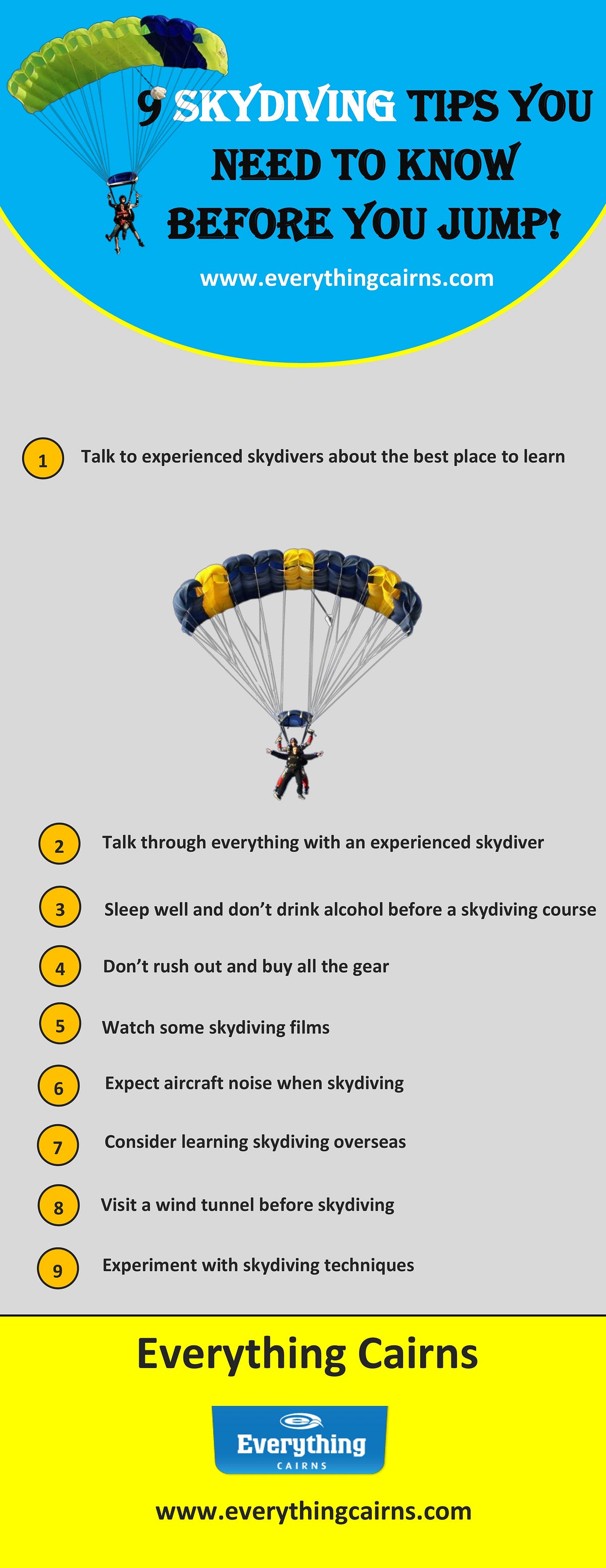 9 Skydiving Tips You NEED To Know Before You Jump by Everything