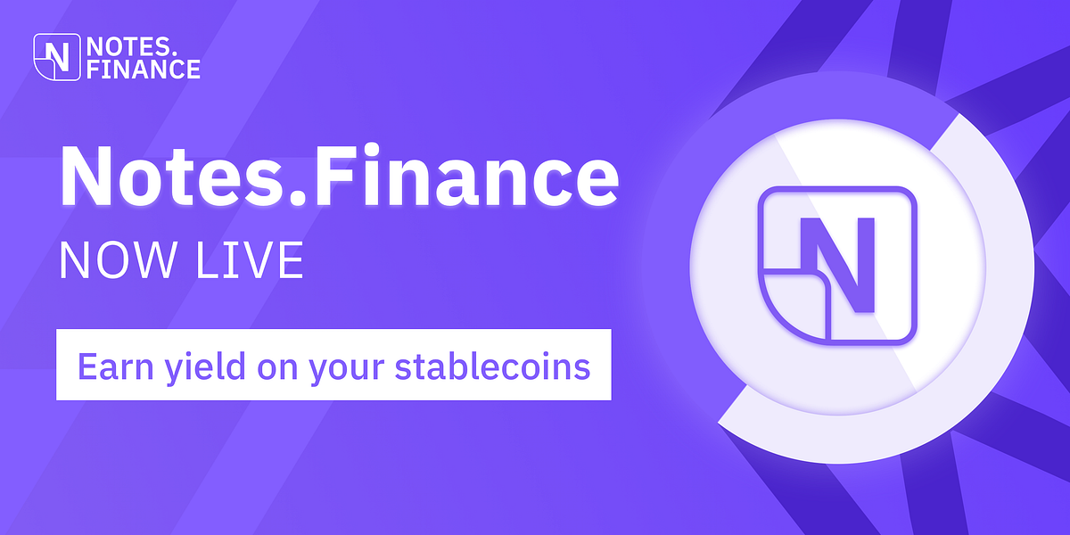 Notes.Finance | Earn Yield and Farm | by CoinFLEX | Notes.Finance ...