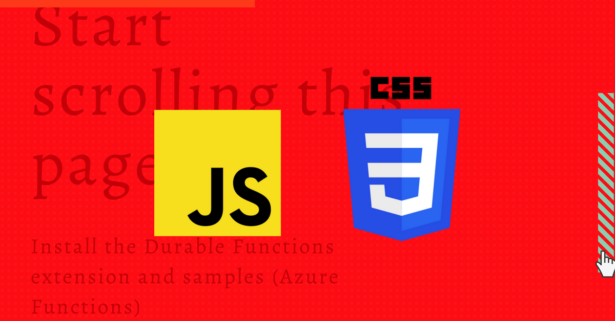 Build a scroll progress bar with vanilla js & CSS3 Property in 2