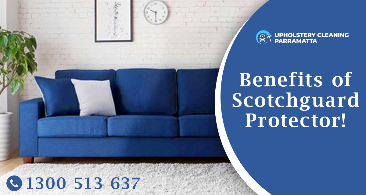 How expensive sofa can be protected with Scotchguard? by Upholstery
