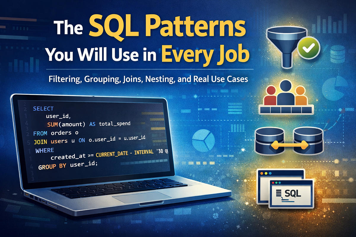The SQL Patterns You Will Use in Every Job: A Friendly, Practical Guide ...