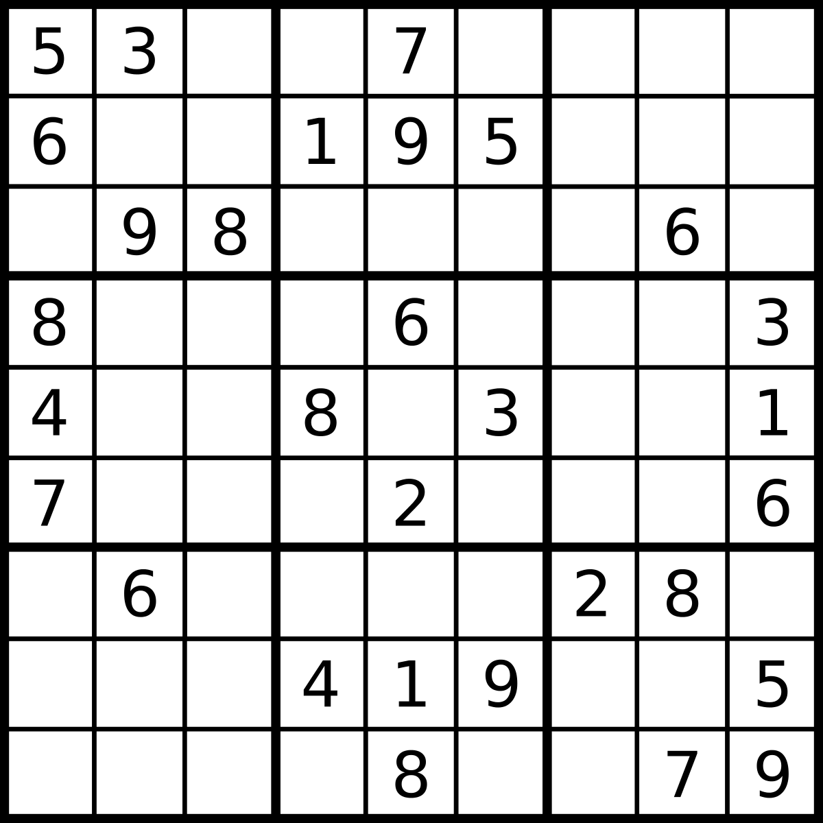 Mathematics of Sudoku - Wikipedia