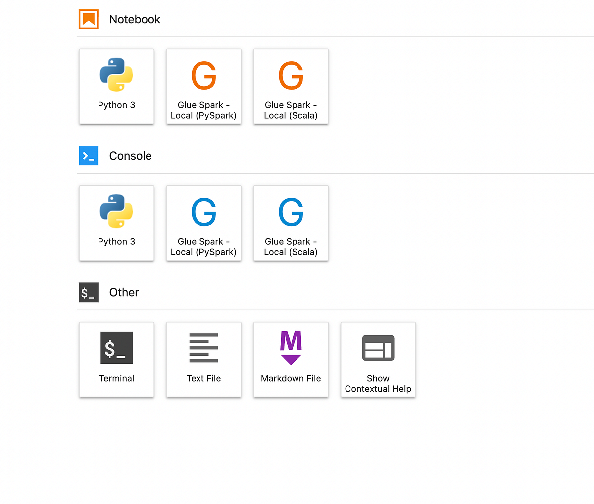 AWS Glue jupyter notebook | Medium