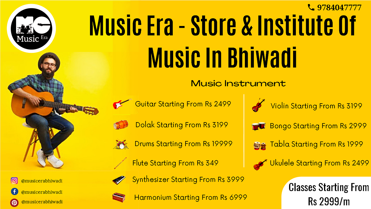 Music Era Music Instruments Store in Bhiwadi Medium