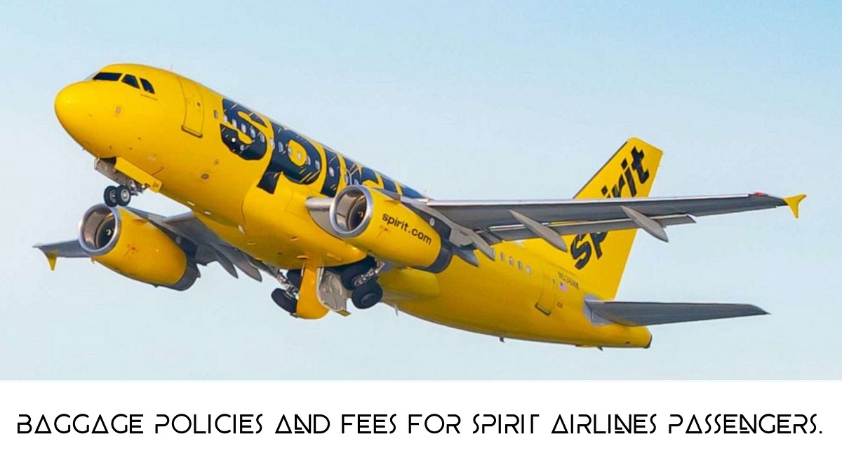 What luggage fees and restrictions apply to Spirit Airlines passengers