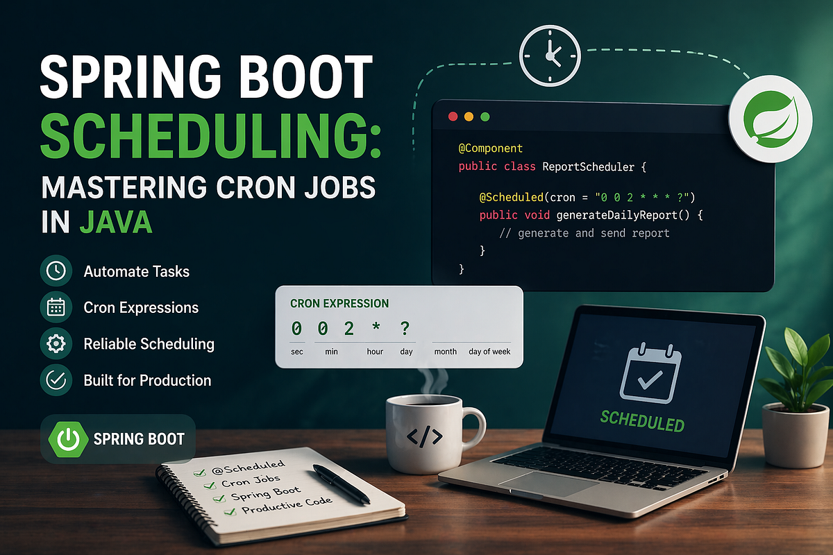 Spring Boot Scheduling: Mastering Cron Jobs in Java | by Ahmet Emre ...