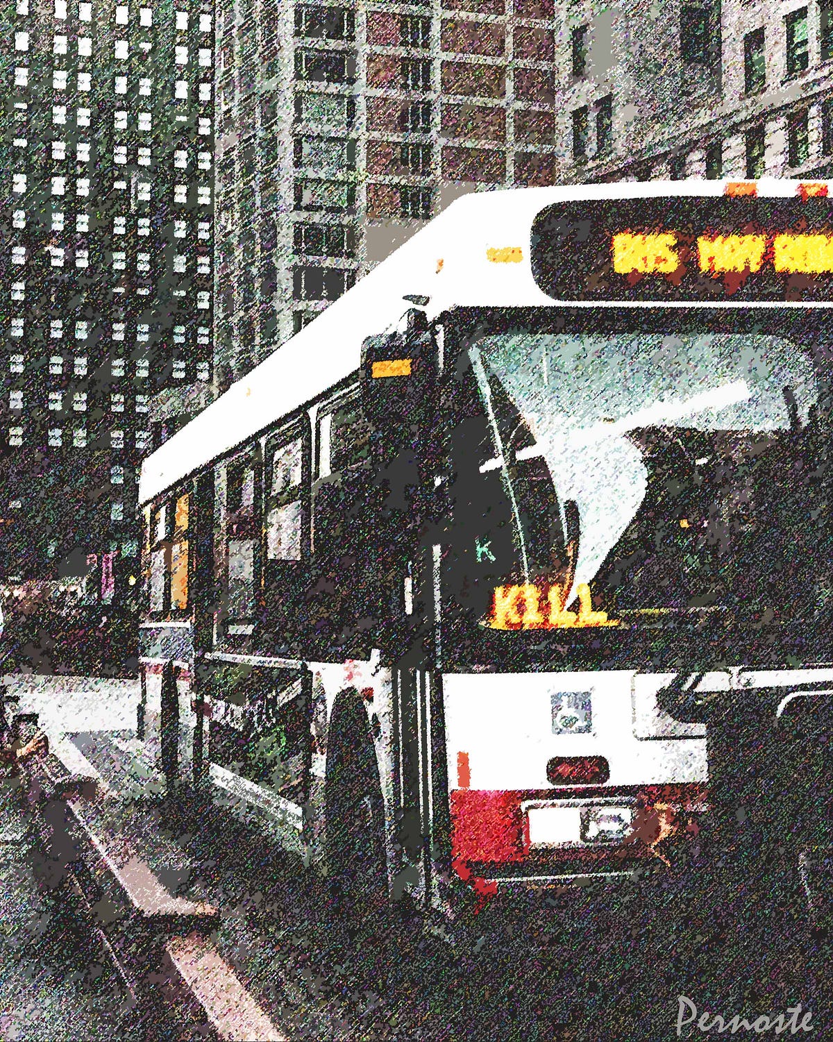 The Wrong Bus. The bus was late, always late, which… by Pernoste & Dahl Oct, 2023 Medium