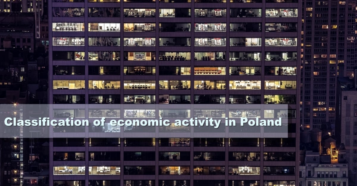 PKD — Polish classification of economic activity 2022