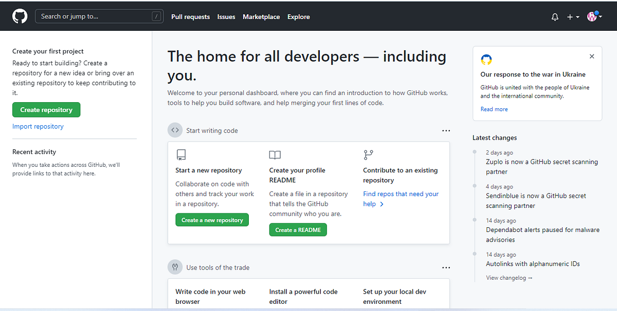 How To Create Your First Repository On GitHub | by Aminat M. Okunuga ...