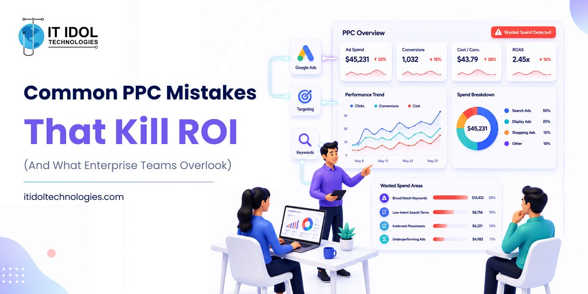 Common PPC Mistakes That Kill ROI (And What Enterprise Teams Overlook)