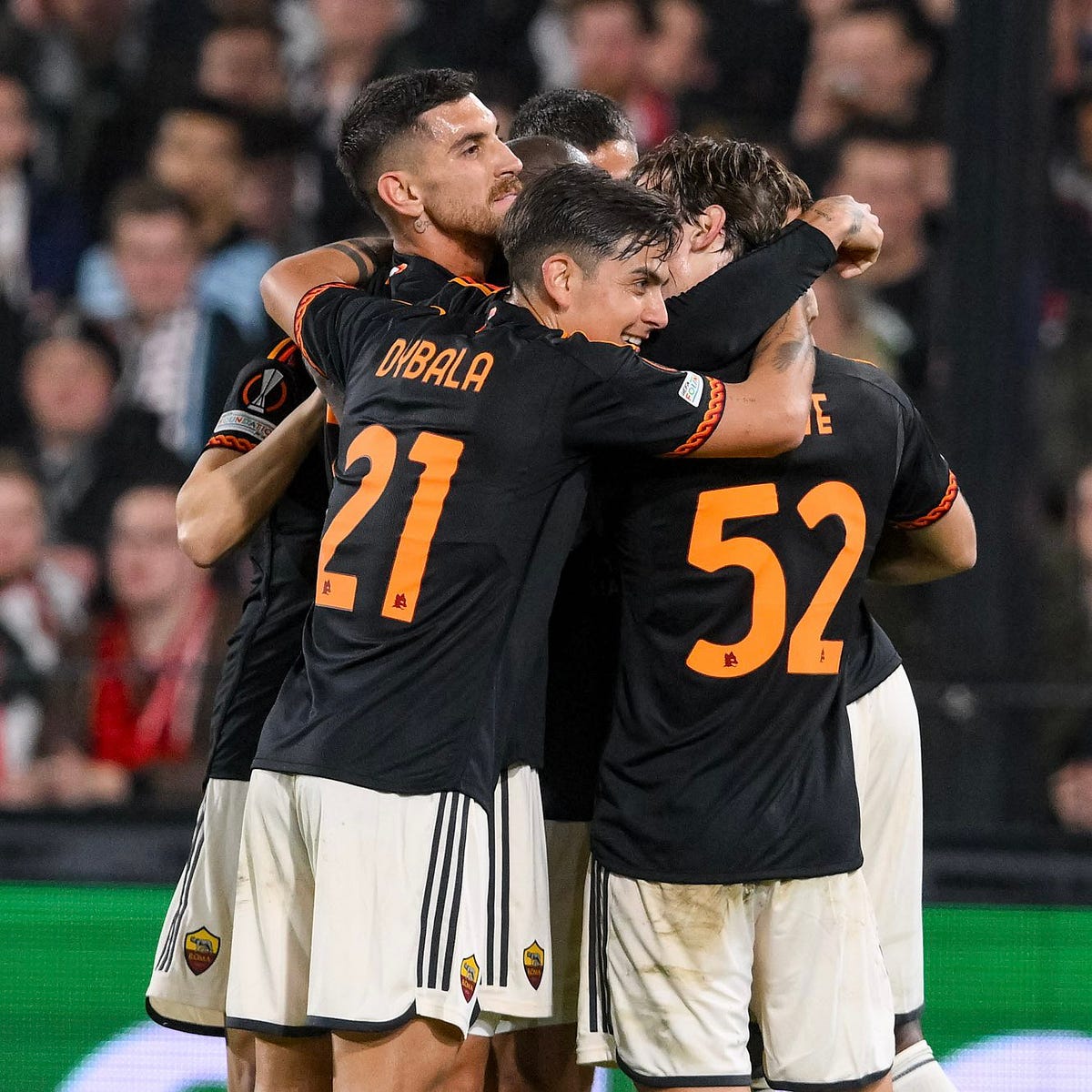Feynoored strikes first Lukaku response as Roma split in Rotterdam with ...