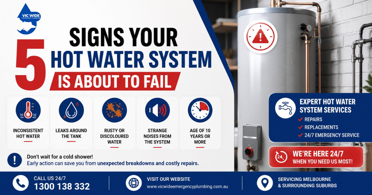 5 Signs Your Hot Water System Is About to Fail