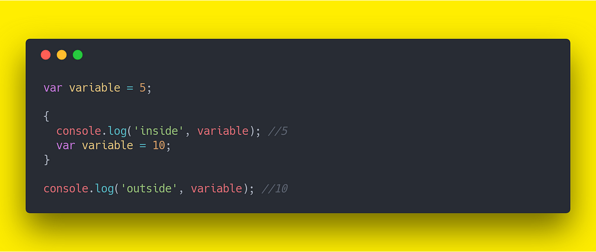 #javascript ES6 cheatsheet — Variable Declarations | by Mihai Serban ...