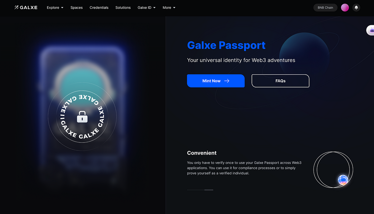 Minting zkGalxe Passport Now Live