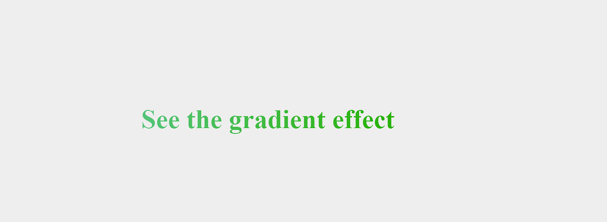Create Gradient text in CSS. Most of the modern websites use… | by Abhi ...
