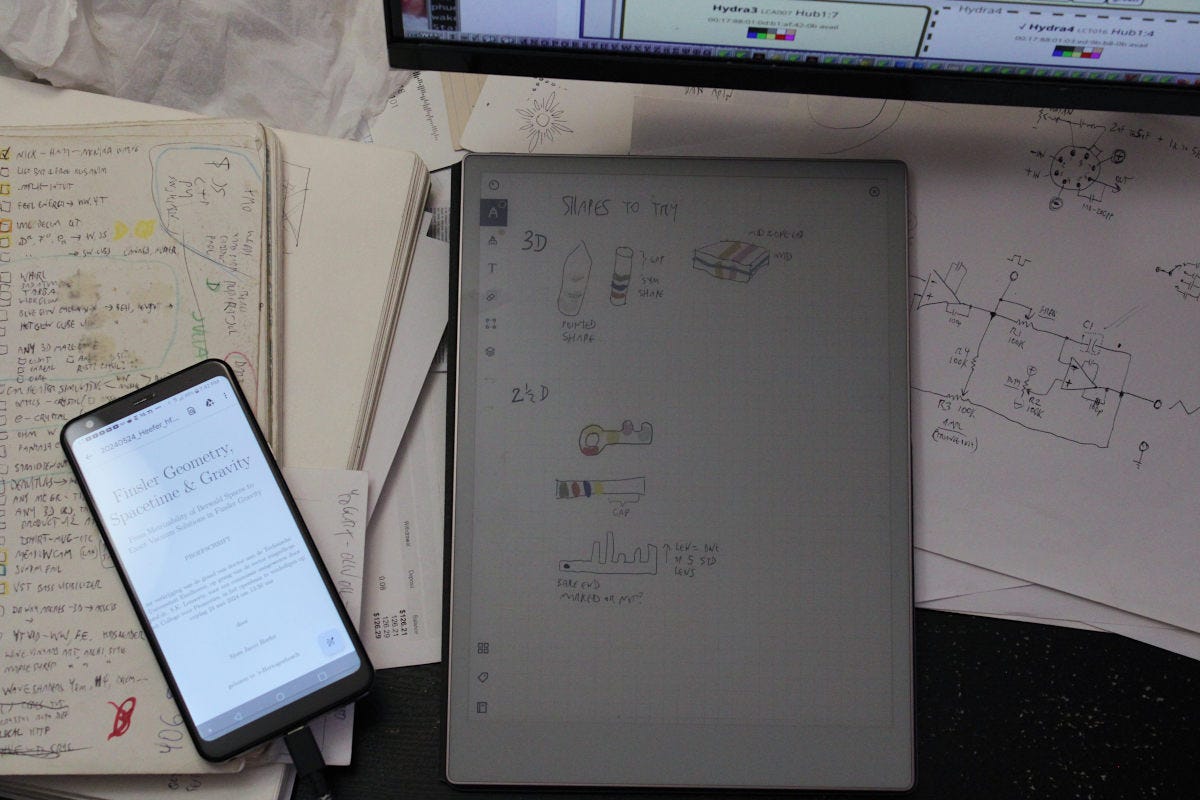 Observations on Using a ReMarkable Paper Pro