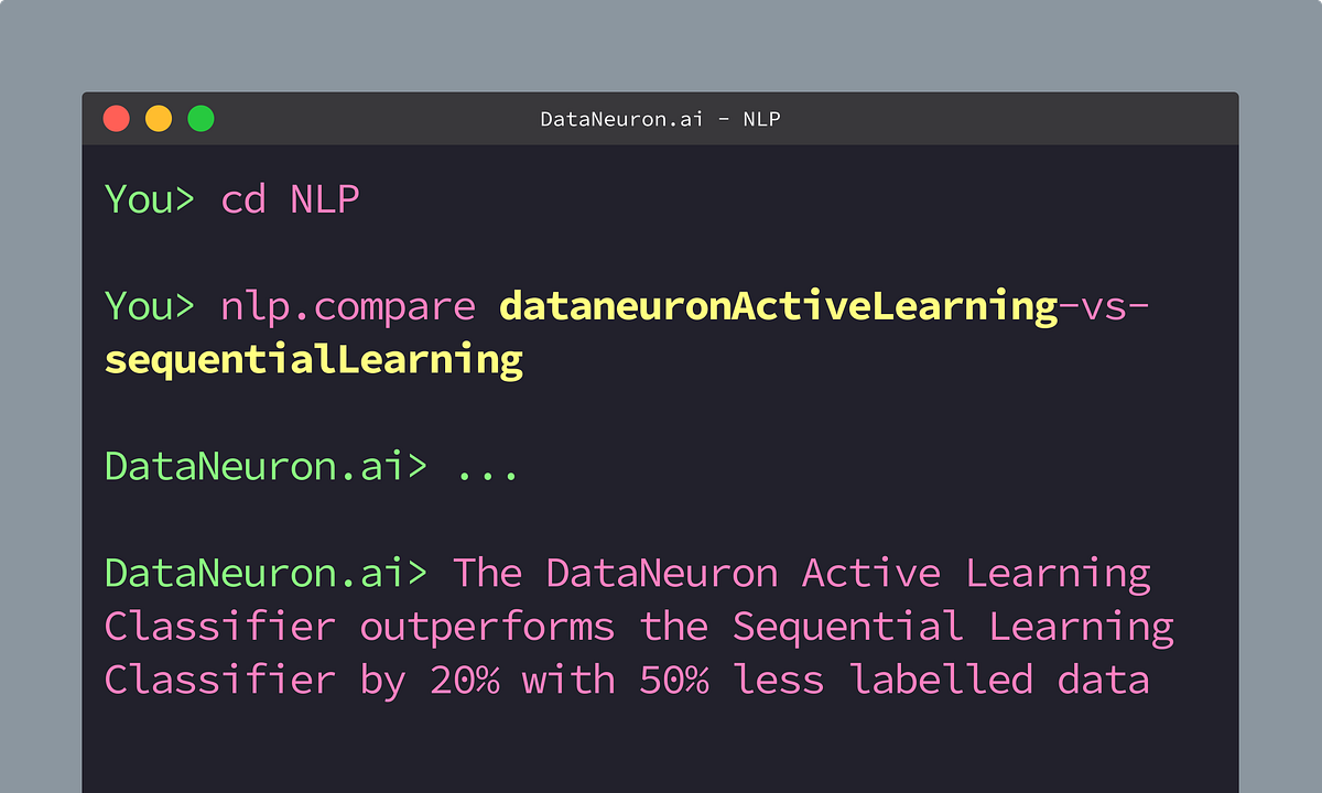DataNeuron’s Active Learning to NLP data labeling outperforms the ...