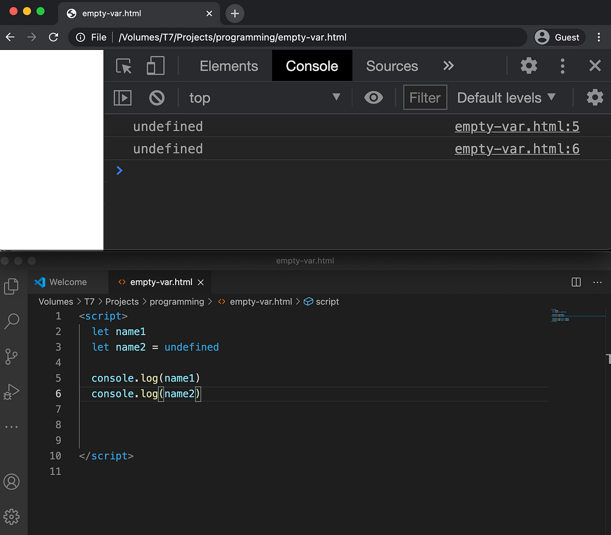 JavaScript #9 — Variables Types. You are going to learn what are the ...