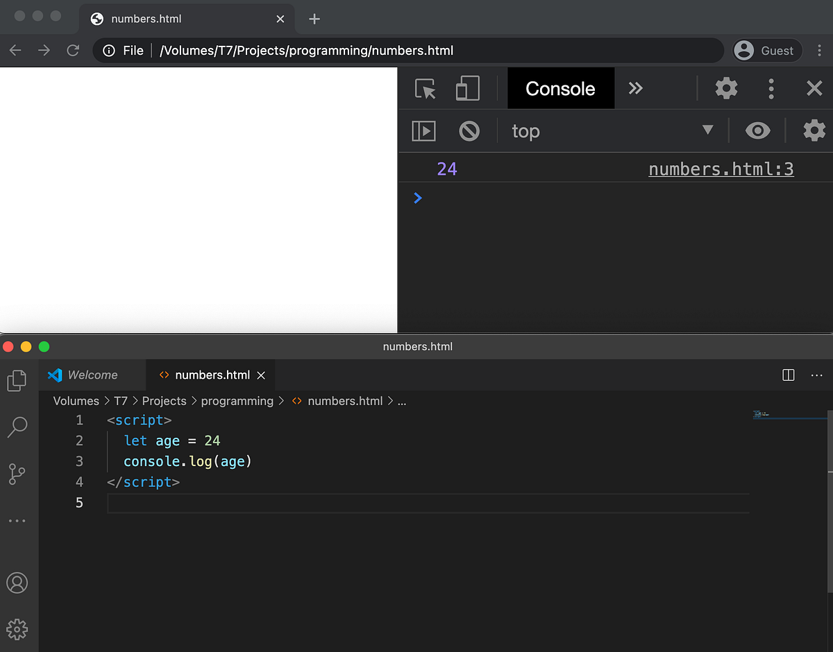 JavaScript #10 — Numeric Variables | by Ondrej Kvasnovsky | Medium