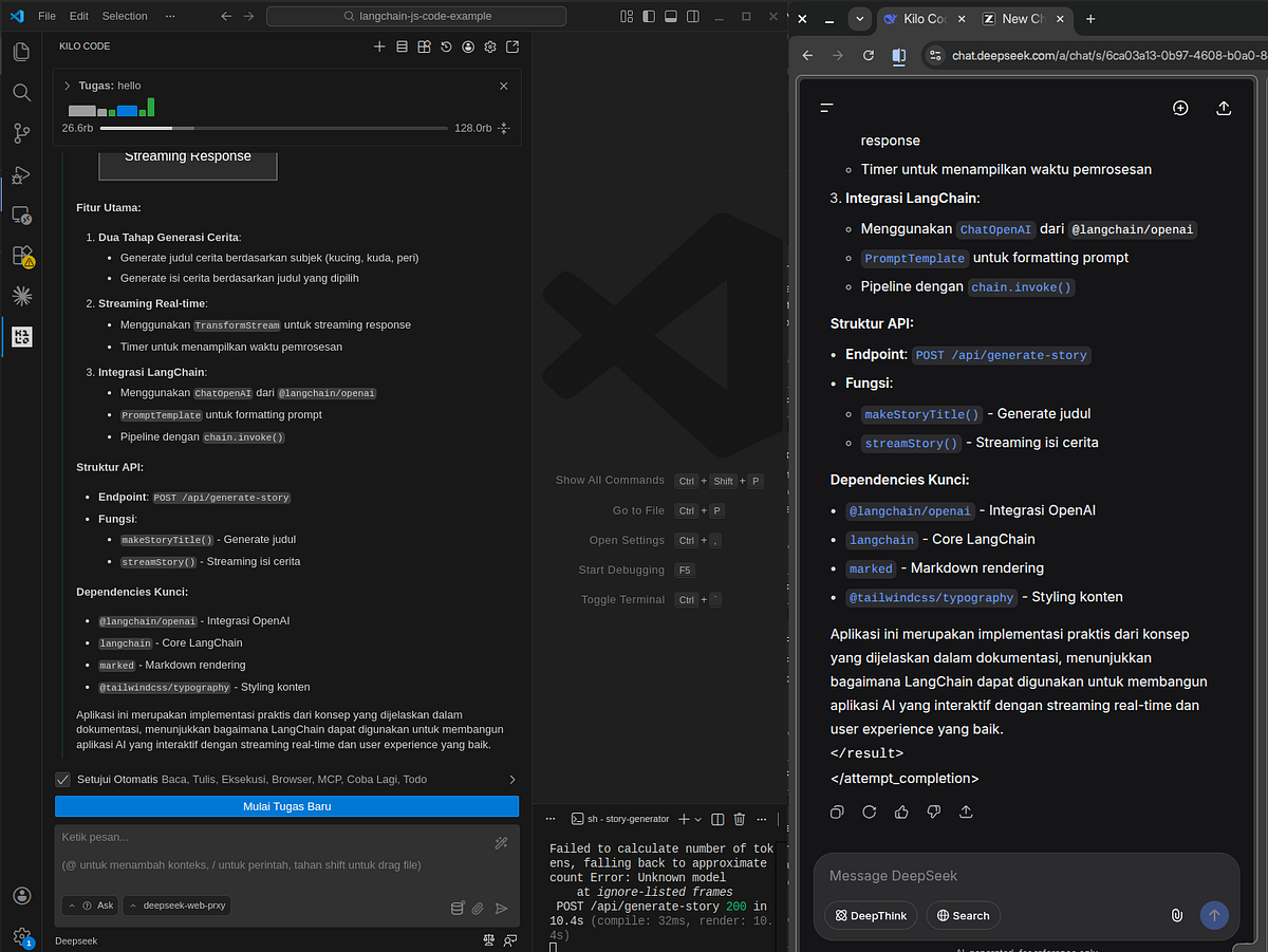 Connect Kilo Code directly to Z.ai and DeepSeek Chat Website | by