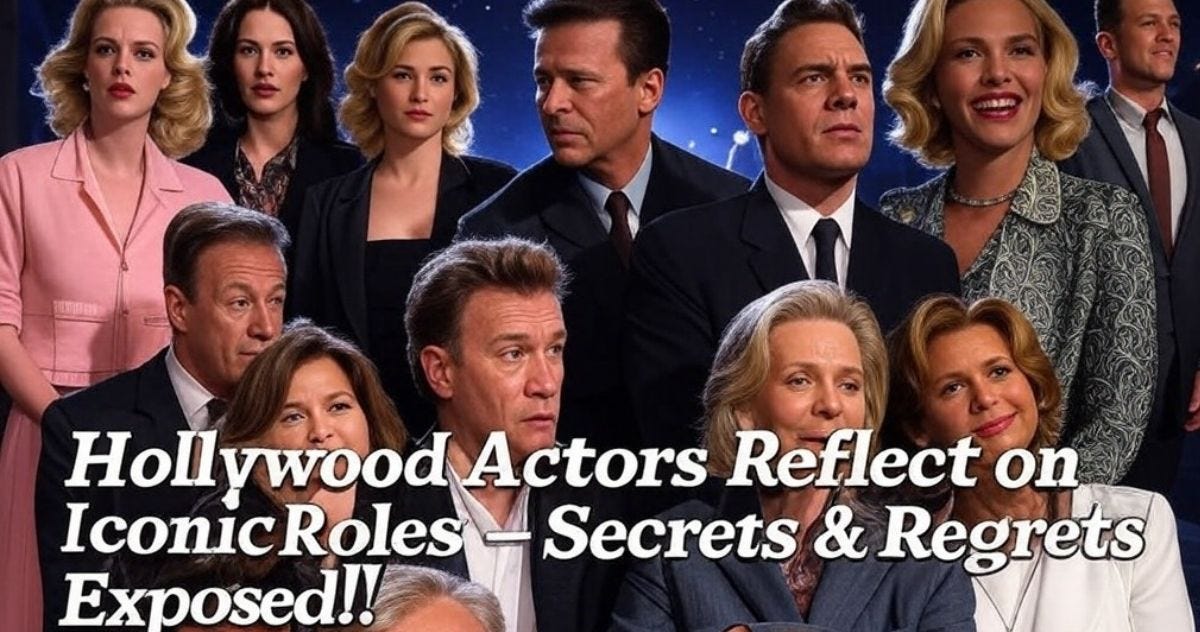 Hollywood Actors Reflect on Their Iconic Roles — Shocking Confessions
