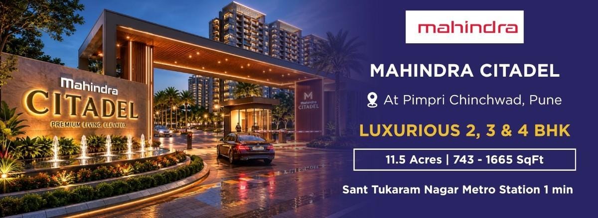 Mahindra Citadel Codename Sanctum PuneMahindra Citadel Codename Sanctum Pune — Premium High-Rise…