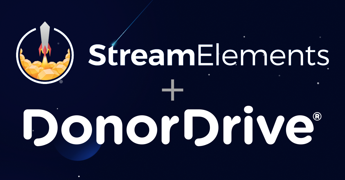 StreamElements Adds DonorDrive Integration by Chase StreamElements