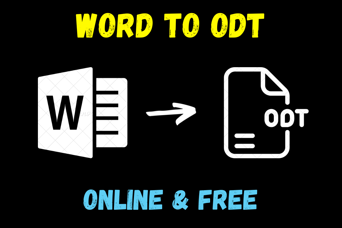Best Online Word to ODT Converter Tool | by Abhishek Sharma | Medium