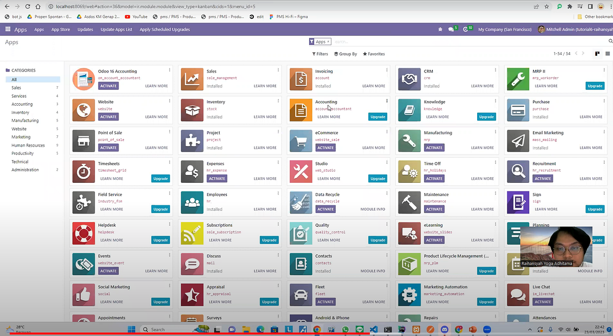 [Odoo 16] Costing method menggunakan AVCO dan Inventory Valuation ...