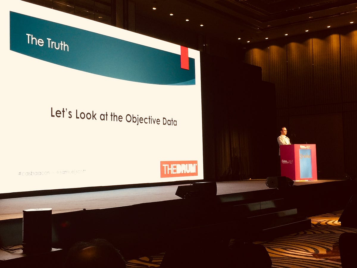 No, TV is Not Dying. Today I had the honor of presenting the… by Samuel Scott Medium