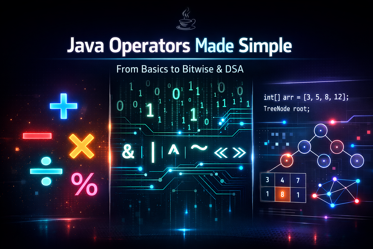Master Java Operators: Complete Guide with Bitwise & DSA Problems ...