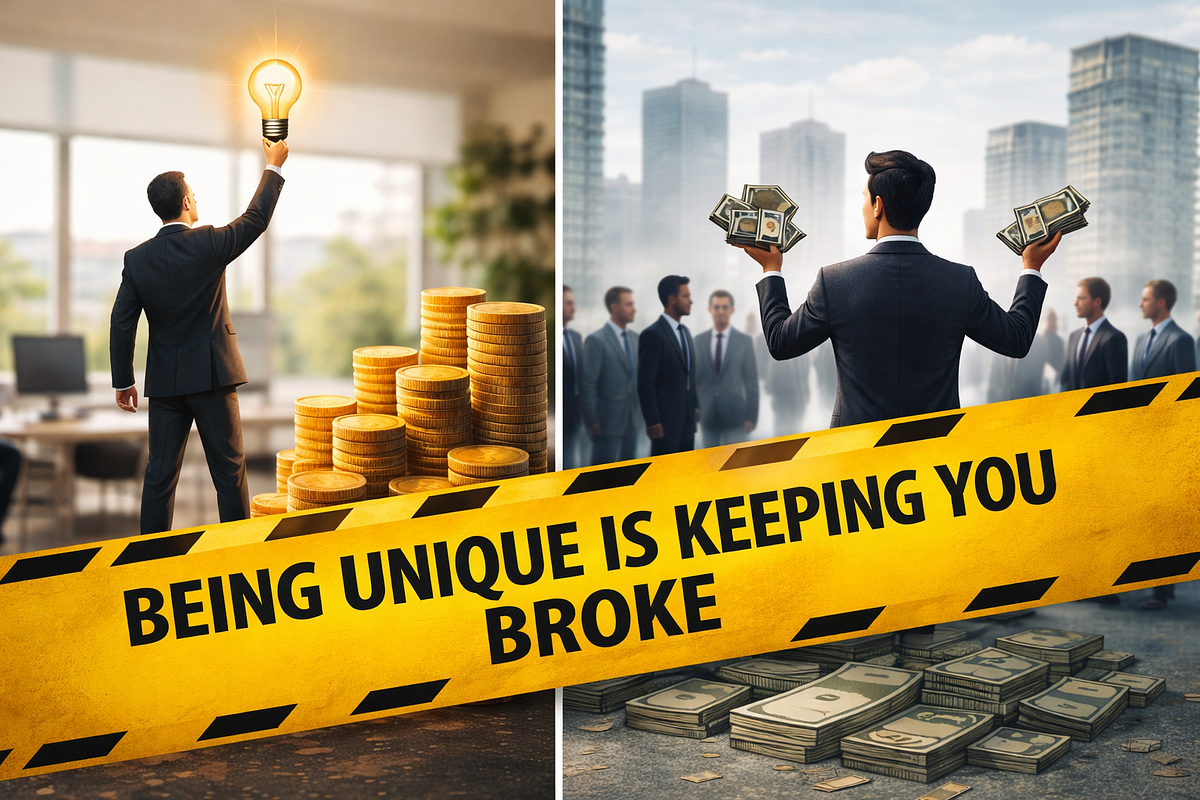 Why “Being Unique” Is Keeping You Broke | by Pabitra Kumar Roy ...