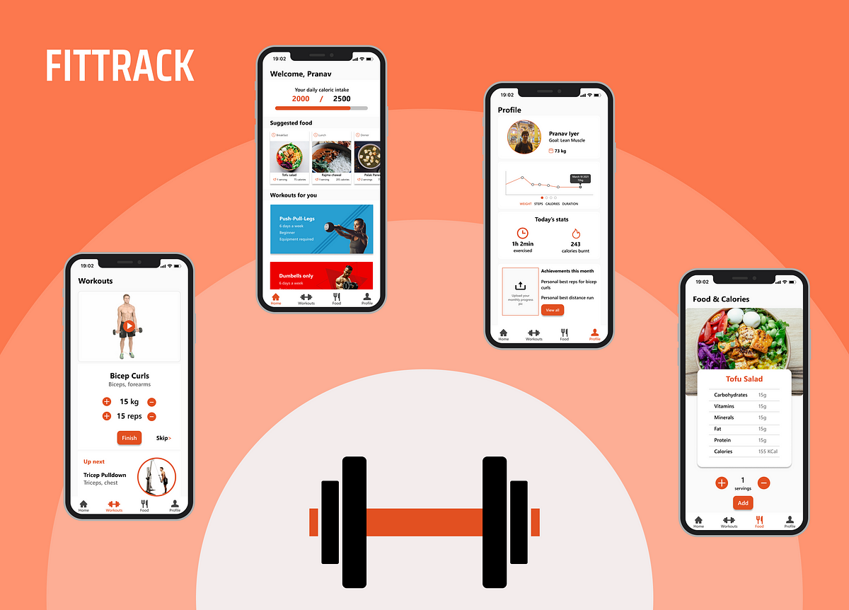 Damusy fitness tracker app deals