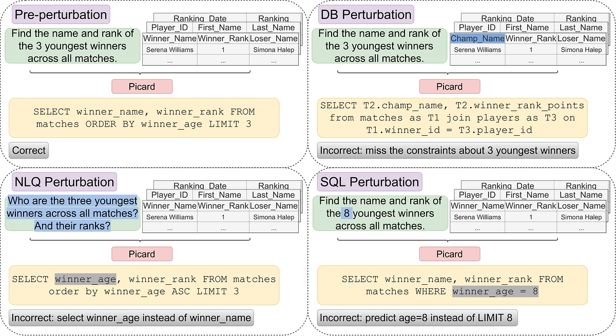 Dr.Spider: A Diagnostic Evaluation Benchmark towards Text-to-SQL ...