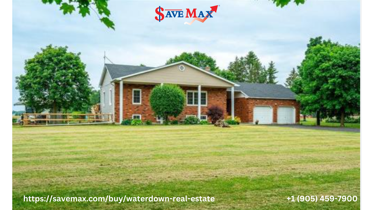 Houses for sale in Waterdown. Waterdown, a tranquil and picturesque