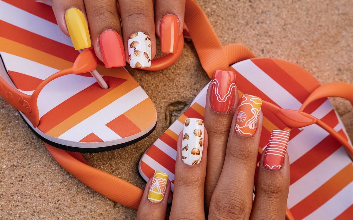 Unleash Your Inner Artist: Matching Your Nail Polish to Flip-Flops for