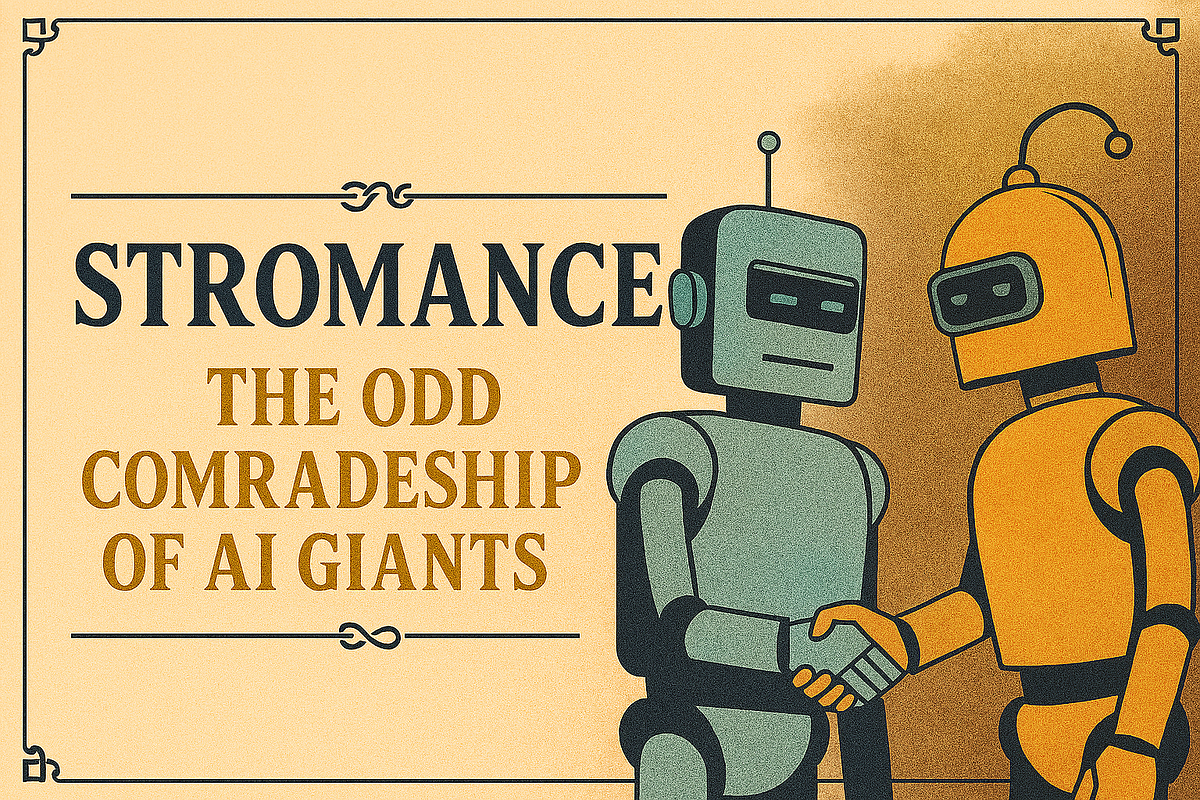 Stromance: The Odd Comradeship of AI Giants