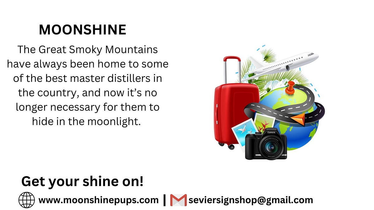 Smoky Mountain Tours - Moonshine Pups - Medium