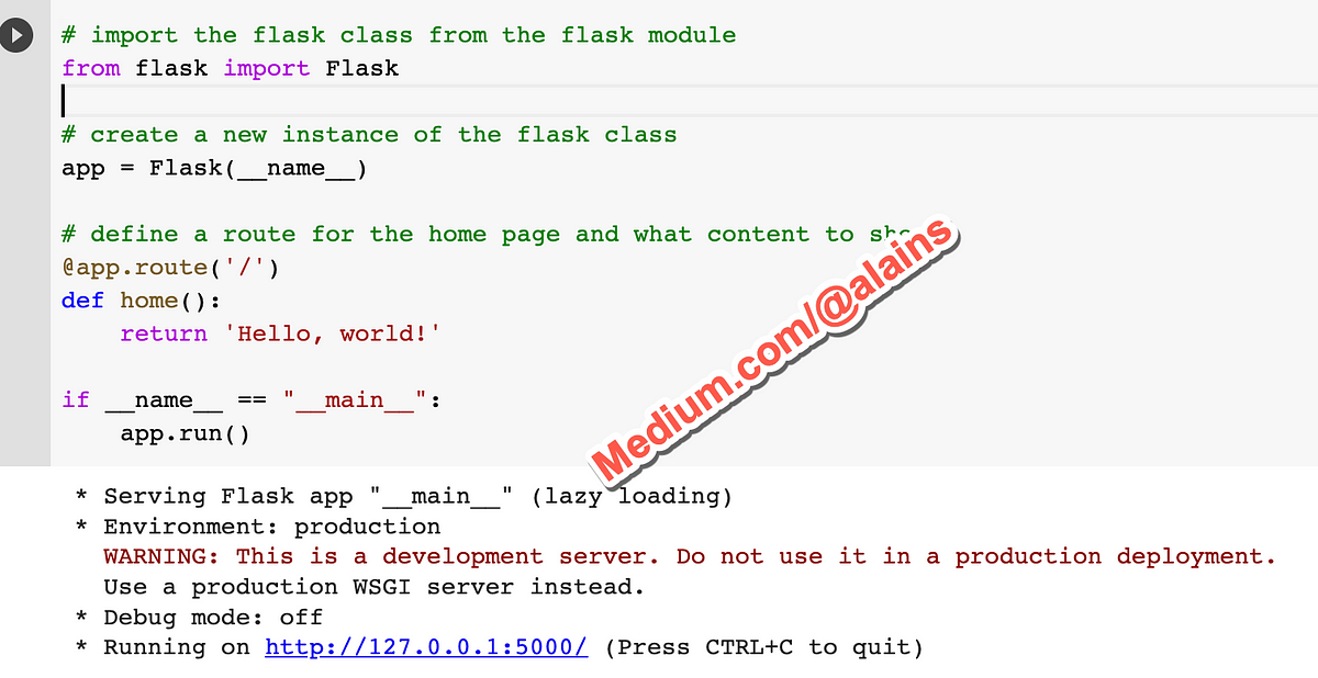 Learn How To Create Your First Web Application In Just 3 Lines Of ...