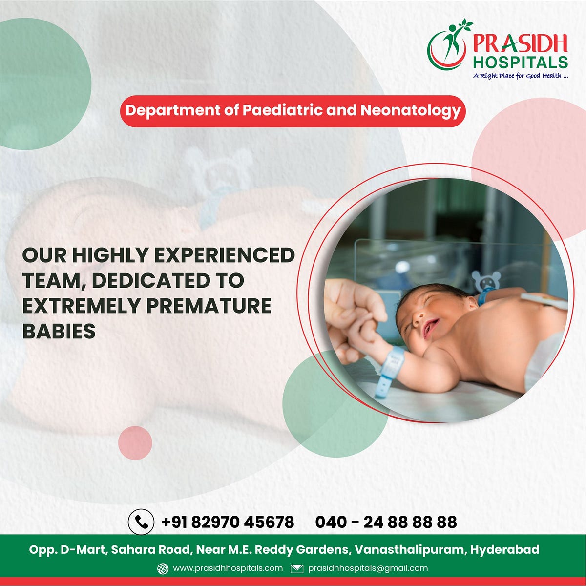 Pediatric Hospitals in Lb Nagar Hyderabad — Prasidh Hospitals
