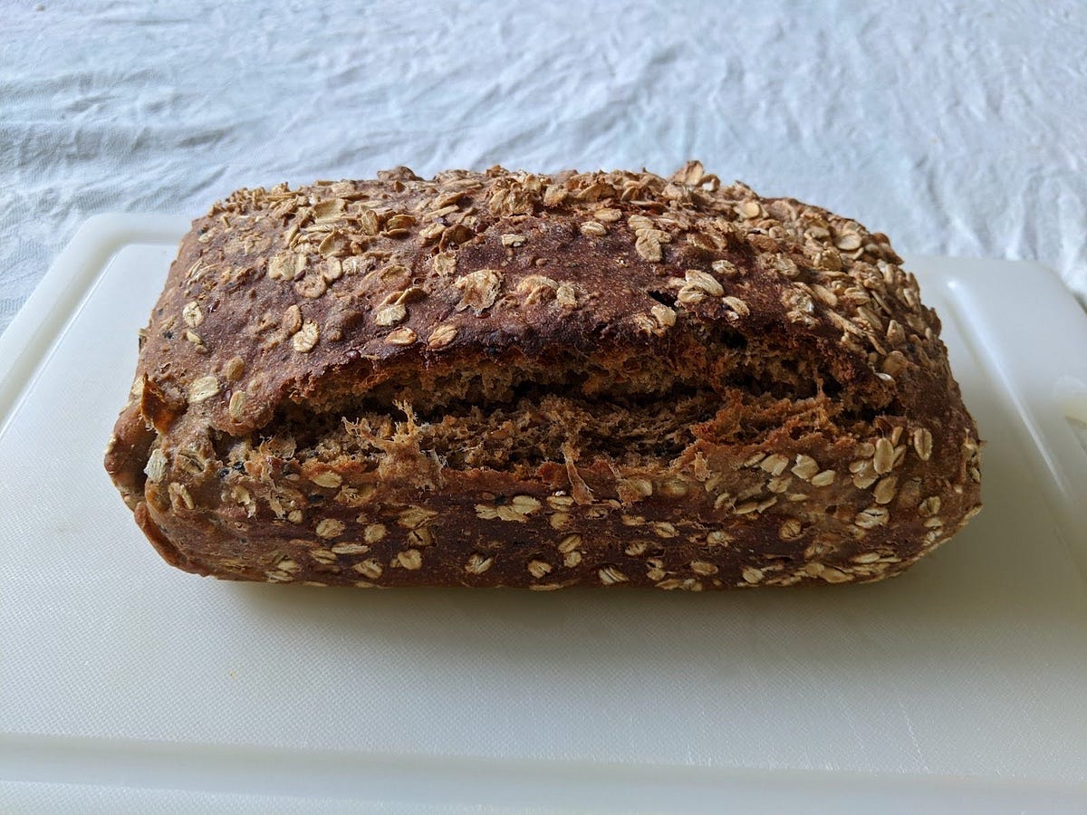 Overnight Multigrain Bread. no kneading required! by M Capetz Medium