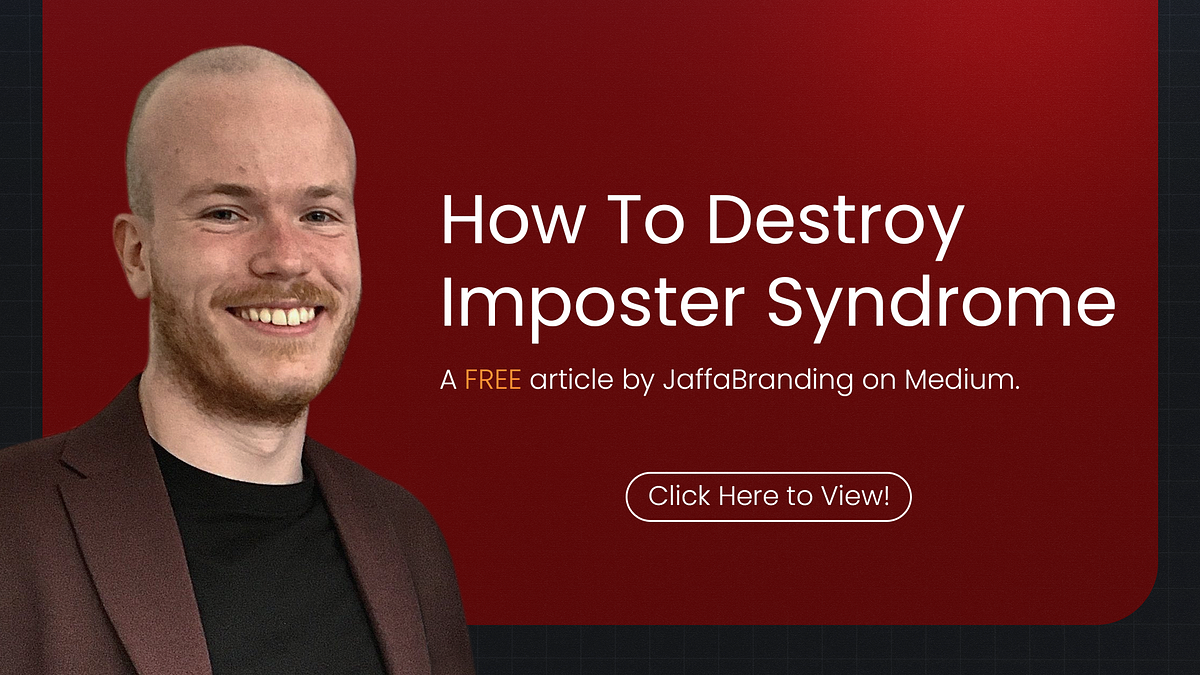 How To Destroy Imposter Syndrome. As graphic designers, we navigate a ...