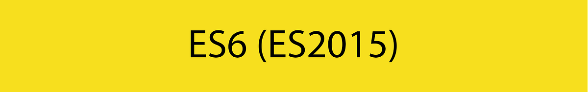 ES6, ES2015 — O que mudou?. Nos últimos anos o ECMAScript, a… | by ...