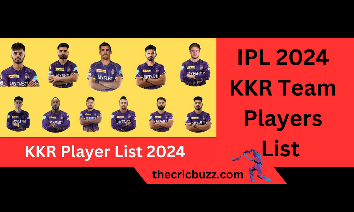 IPL 2024 KKR Team Players List Jonemule Medium