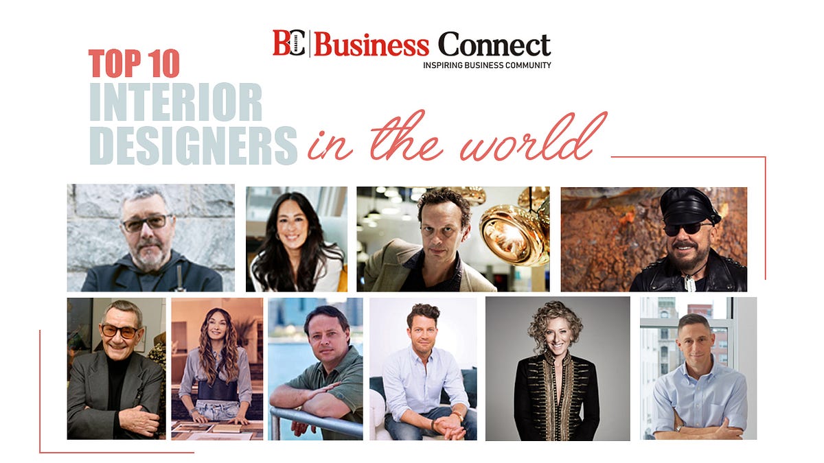 Top 10 Interior Designers in the world Who Shape the World of Décor ...