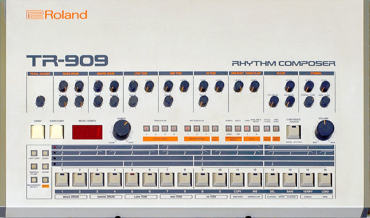 The beat goes on: a closer look at Roland's TR-707, 808, 909 and