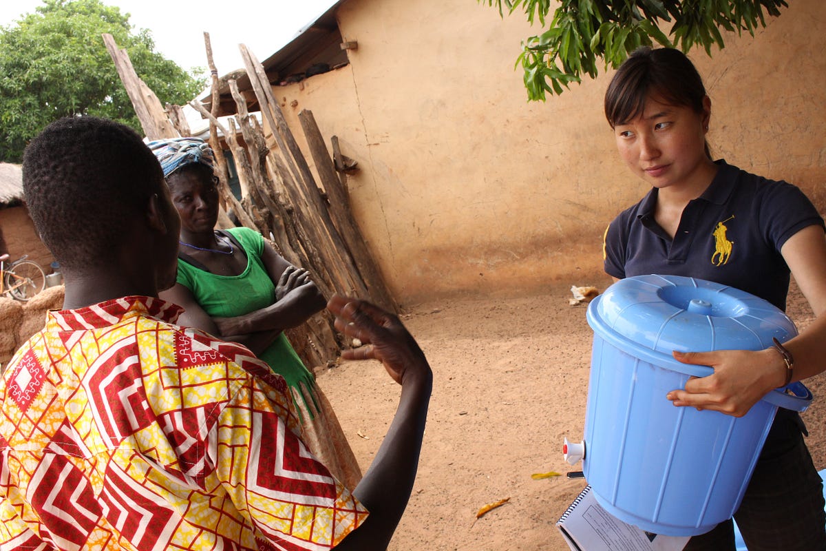 Ghana trip Day 12. Safe storage container distribution day… | by Kanaha ...