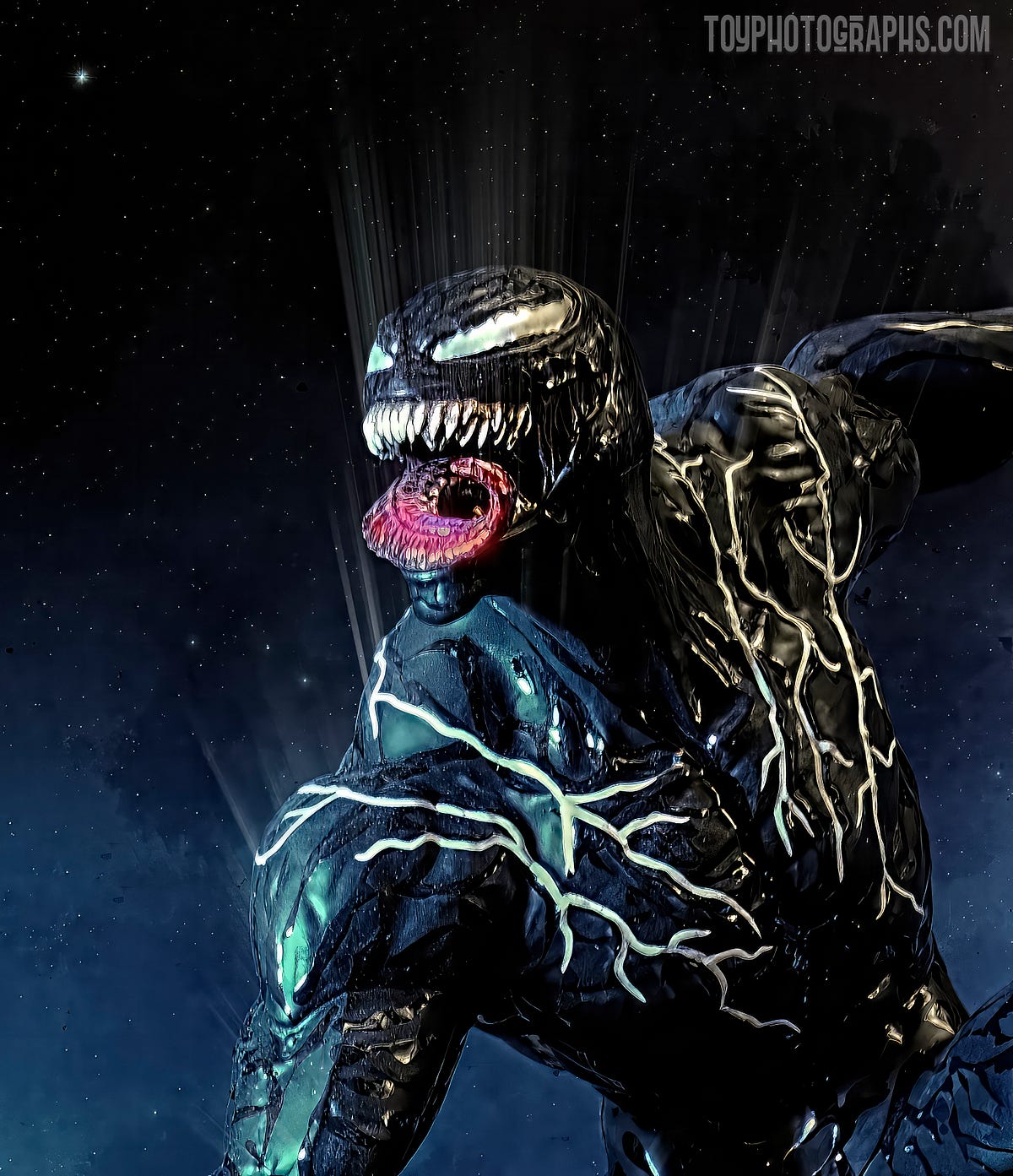Venom Headshot - TOYPHOTOGRAPHS - Medium